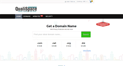 Desktop Screenshot of online.qualispace.com